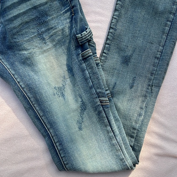 Valabasas Stacked Men’s Jeans – Waist 29, Blue, 40” Inseam - Picture 5 of 14